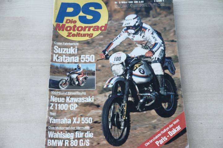 PS Sport Motorrad 03/1981